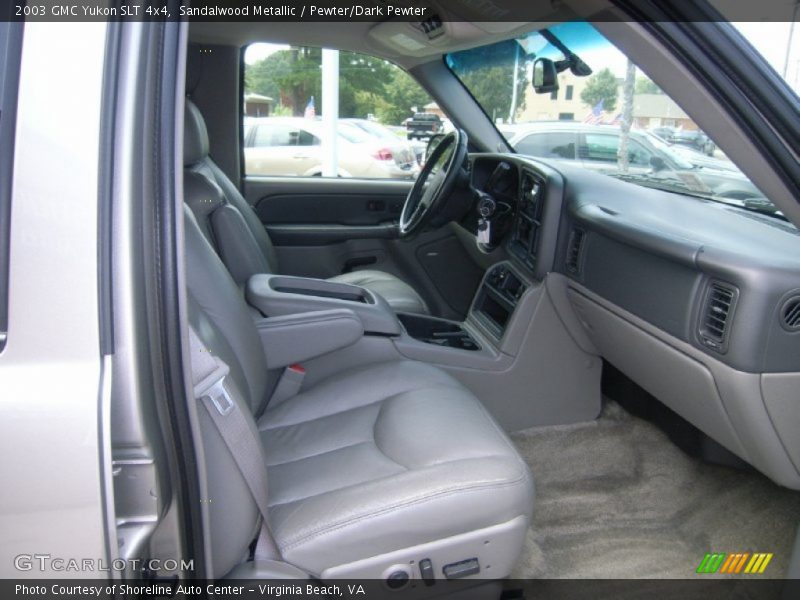 Sandalwood Metallic / Pewter/Dark Pewter 2003 GMC Yukon SLT 4x4
