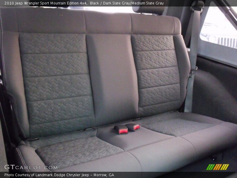 Black / Dark Slate Gray/Medium Slate Gray 2010 Jeep Wrangler Sport Mountain Edition 4x4