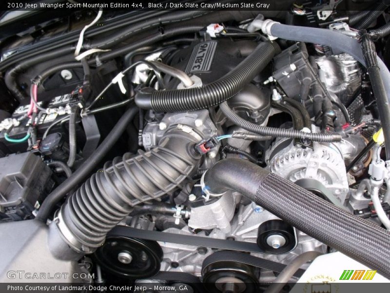 Black / Dark Slate Gray/Medium Slate Gray 2010 Jeep Wrangler Sport Mountain Edition 4x4