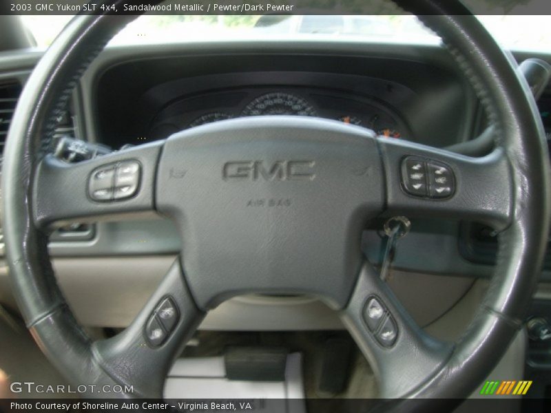 Sandalwood Metallic / Pewter/Dark Pewter 2003 GMC Yukon SLT 4x4
