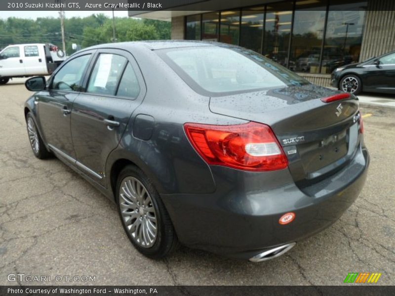 Azure Gray Metallic / Black 2010 Suzuki Kizashi GTS