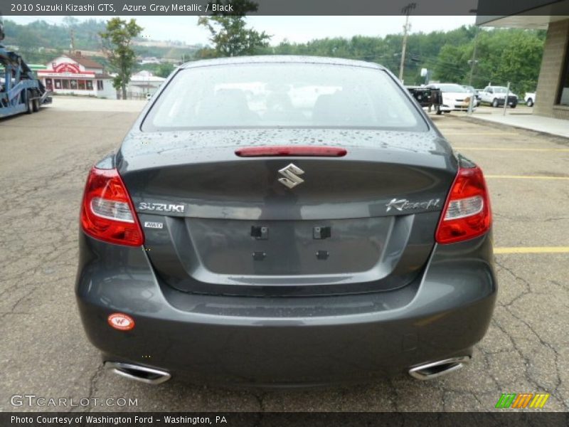 Azure Gray Metallic / Black 2010 Suzuki Kizashi GTS