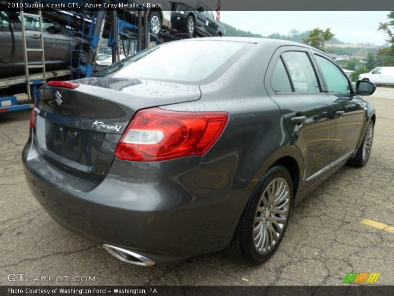 Azure Gray Metallic / Black 2010 Suzuki Kizashi GTS