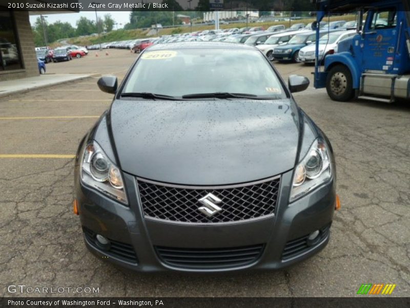 Azure Gray Metallic / Black 2010 Suzuki Kizashi GTS