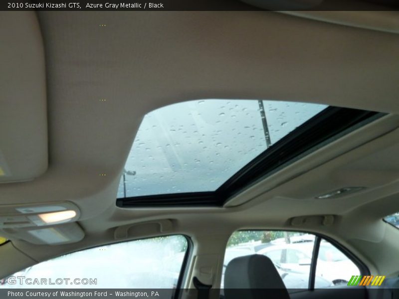 Azure Gray Metallic / Black 2010 Suzuki Kizashi GTS