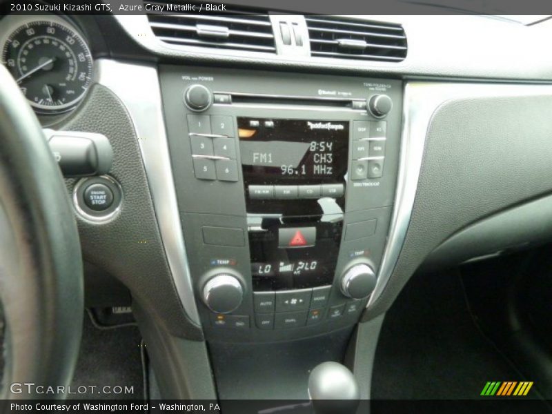 Azure Gray Metallic / Black 2010 Suzuki Kizashi GTS