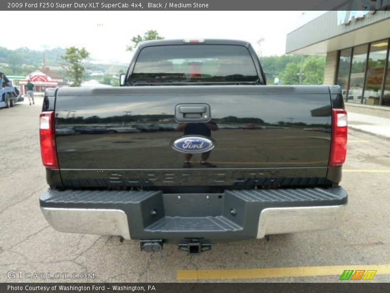 Black / Medium Stone 2009 Ford F250 Super Duty XLT SuperCab 4x4