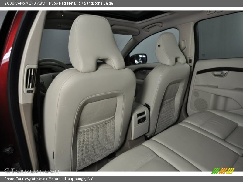 Ruby Red Metallic / Sandstone Beige 2008 Volvo XC70 AWD