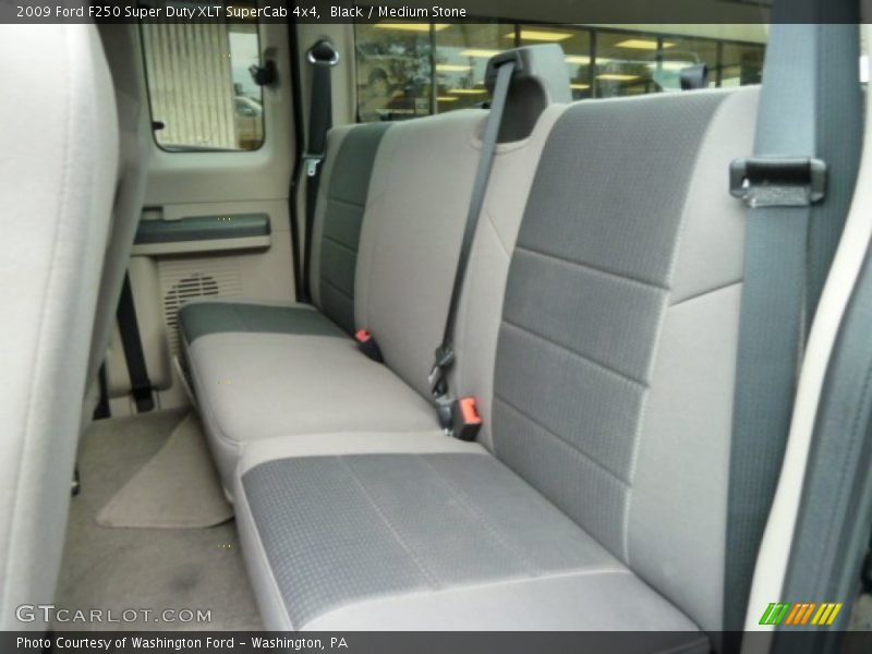 Black / Medium Stone 2009 Ford F250 Super Duty XLT SuperCab 4x4