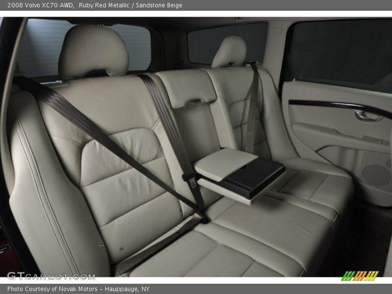 Ruby Red Metallic / Sandstone Beige 2008 Volvo XC70 AWD