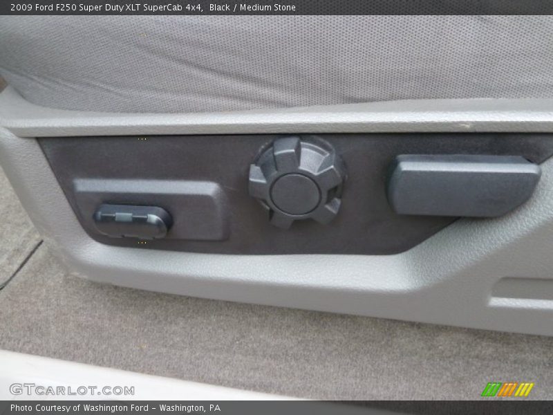 Black / Medium Stone 2009 Ford F250 Super Duty XLT SuperCab 4x4