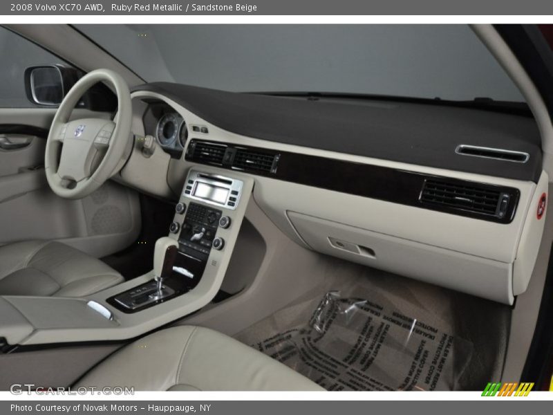 Ruby Red Metallic / Sandstone Beige 2008 Volvo XC70 AWD