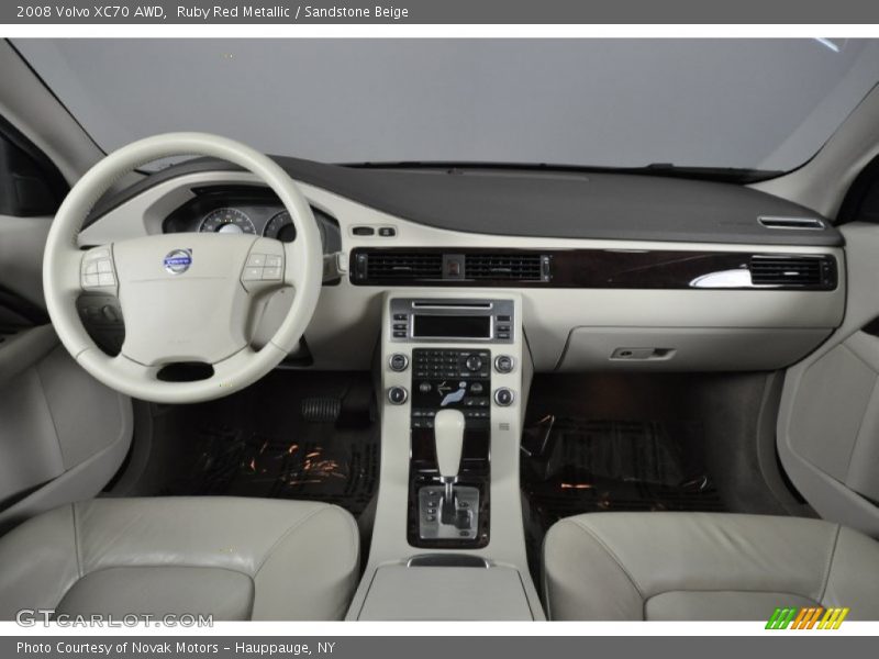 Ruby Red Metallic / Sandstone Beige 2008 Volvo XC70 AWD