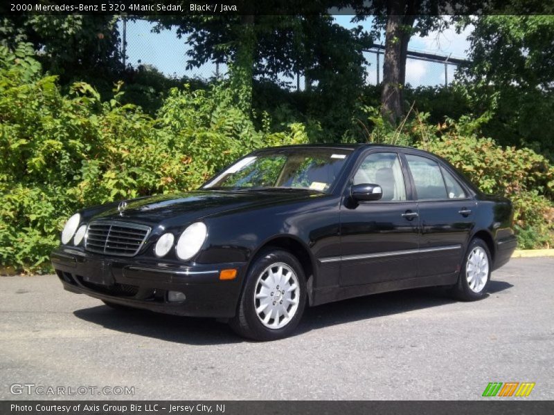 Black / Java 2000 Mercedes-Benz E 320 4Matic Sedan