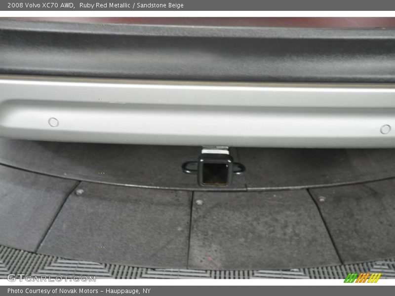 Ruby Red Metallic / Sandstone Beige 2008 Volvo XC70 AWD