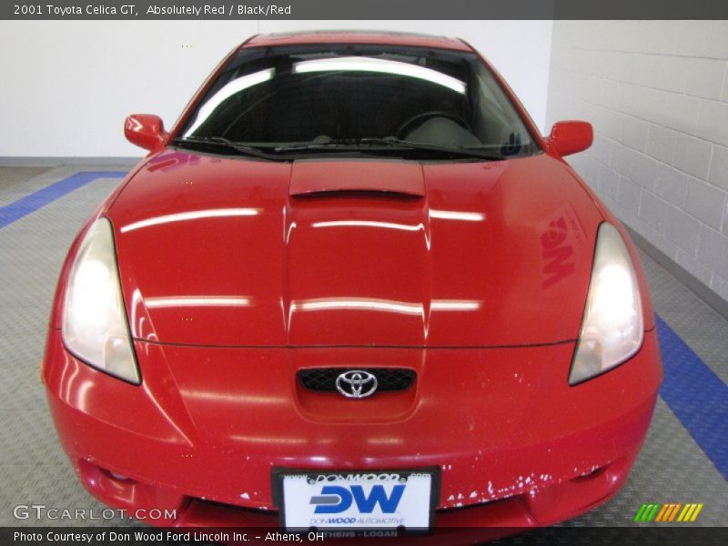 Absolutely Red / Black/Red 2001 Toyota Celica GT