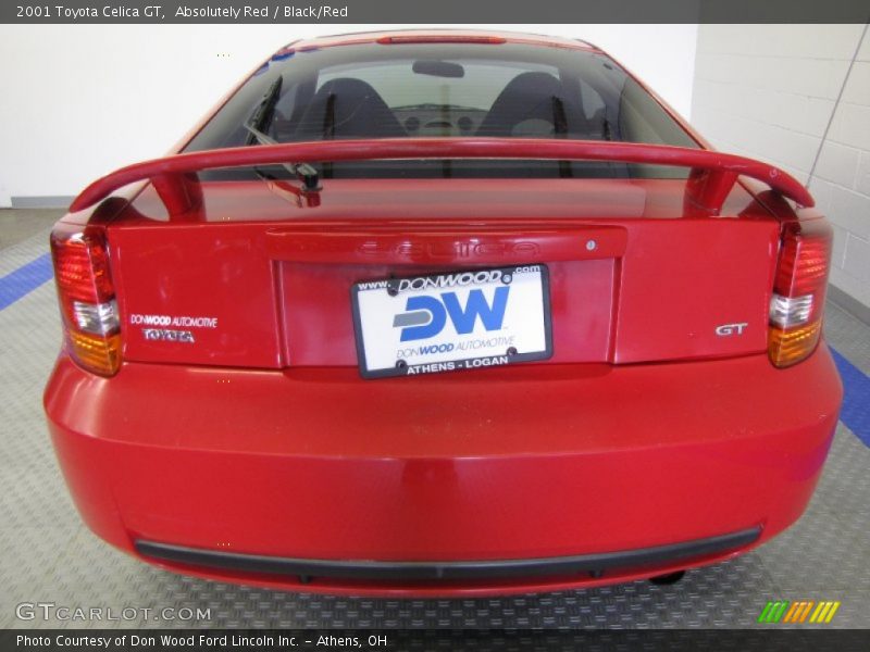 Absolutely Red / Black/Red 2001 Toyota Celica GT
