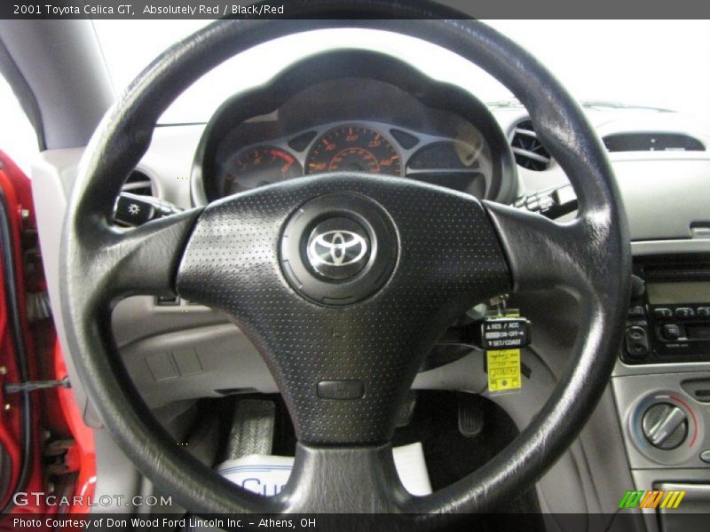 Absolutely Red / Black/Red 2001 Toyota Celica GT