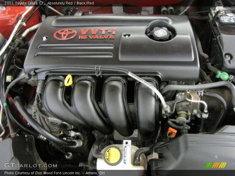 Absolutely Red / Black/Red 2001 Toyota Celica GT
