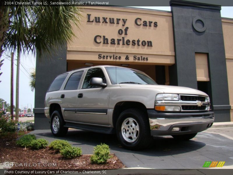 Sandalwood Metallic / Tan/Neutral 2004 Chevrolet Tahoe LS