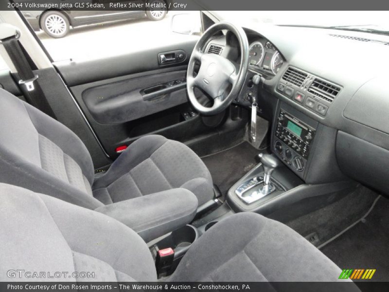 Reflex Silver Metallic / Grey 2004 Volkswagen Jetta GLS Sedan