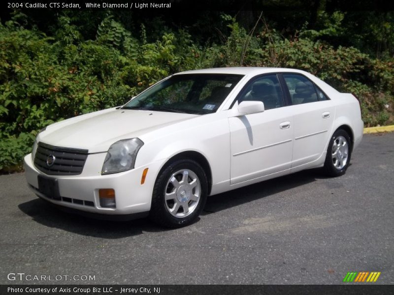 White Diamond / Light Neutral 2004 Cadillac CTS Sedan