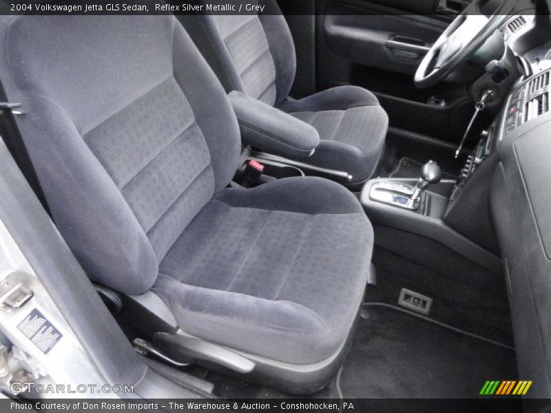 Reflex Silver Metallic / Grey 2004 Volkswagen Jetta GLS Sedan