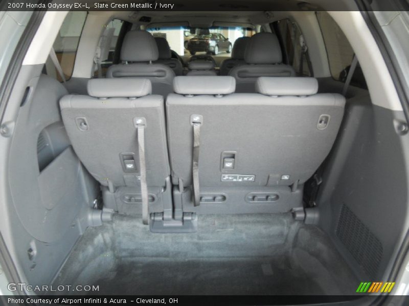 Slate Green Metallic / Ivory 2007 Honda Odyssey EX-L