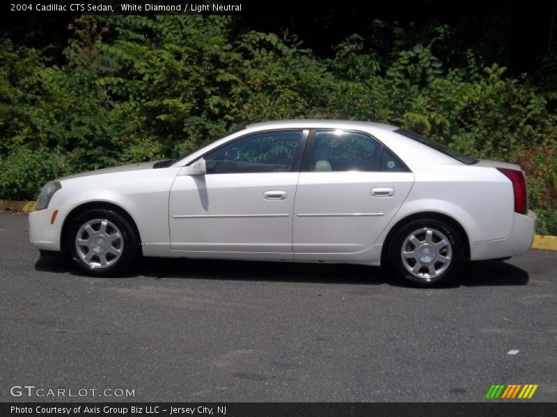 White Diamond / Light Neutral 2004 Cadillac CTS Sedan