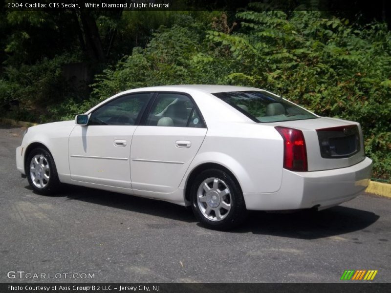 White Diamond / Light Neutral 2004 Cadillac CTS Sedan