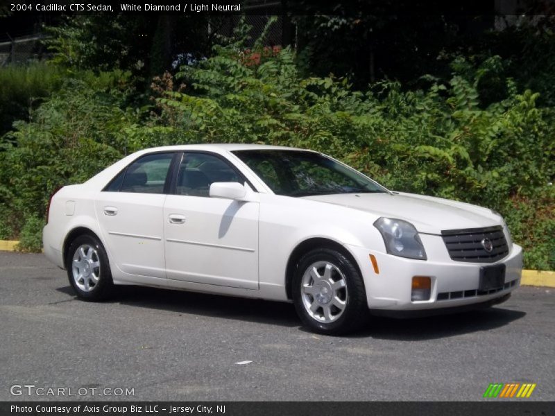 White Diamond / Light Neutral 2004 Cadillac CTS Sedan