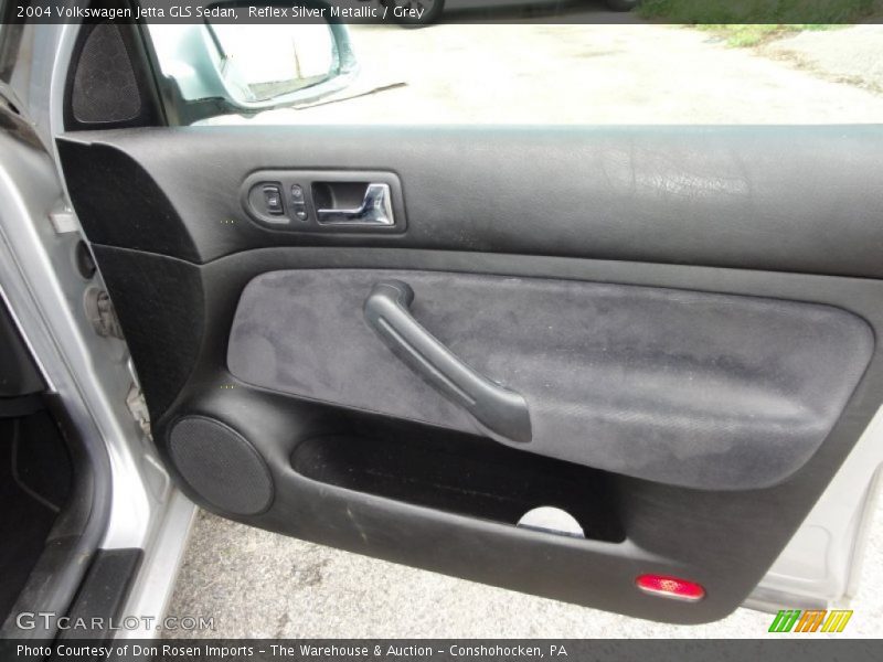 Reflex Silver Metallic / Grey 2004 Volkswagen Jetta GLS Sedan