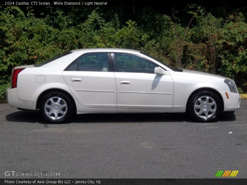 White Diamond / Light Neutral 2004 Cadillac CTS Sedan