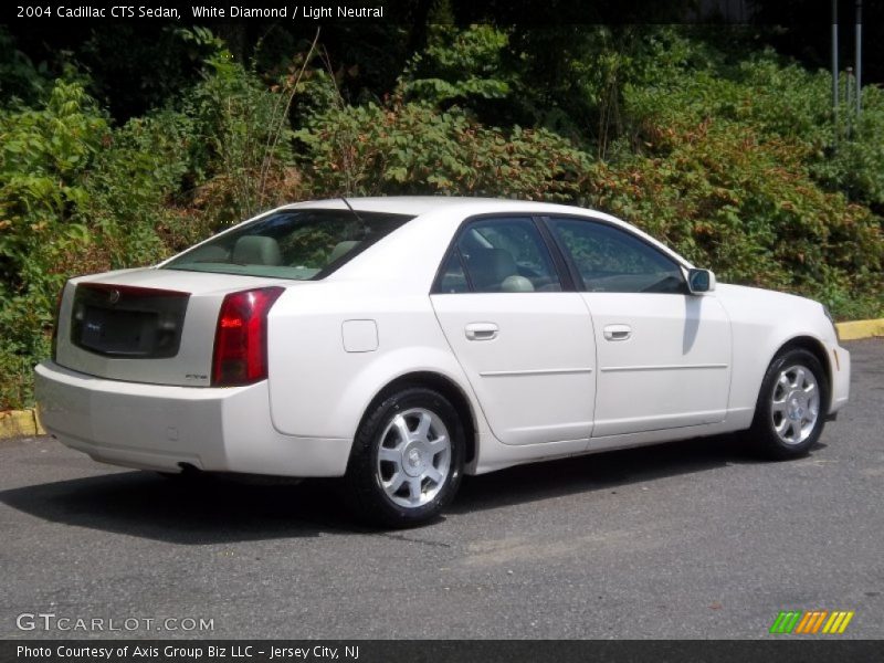 White Diamond / Light Neutral 2004 Cadillac CTS Sedan