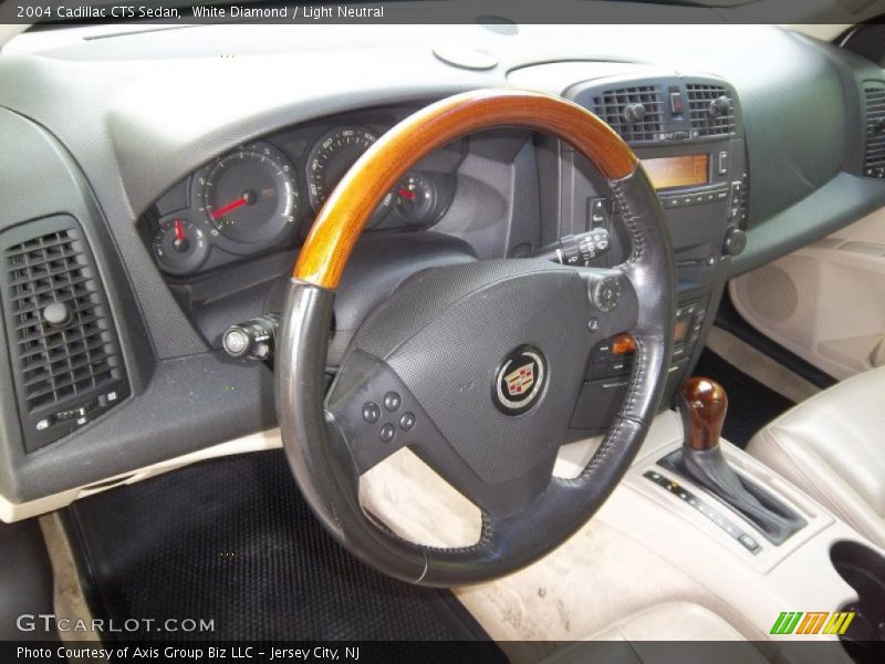 White Diamond / Light Neutral 2004 Cadillac CTS Sedan