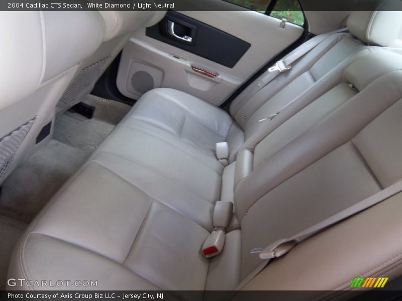 White Diamond / Light Neutral 2004 Cadillac CTS Sedan