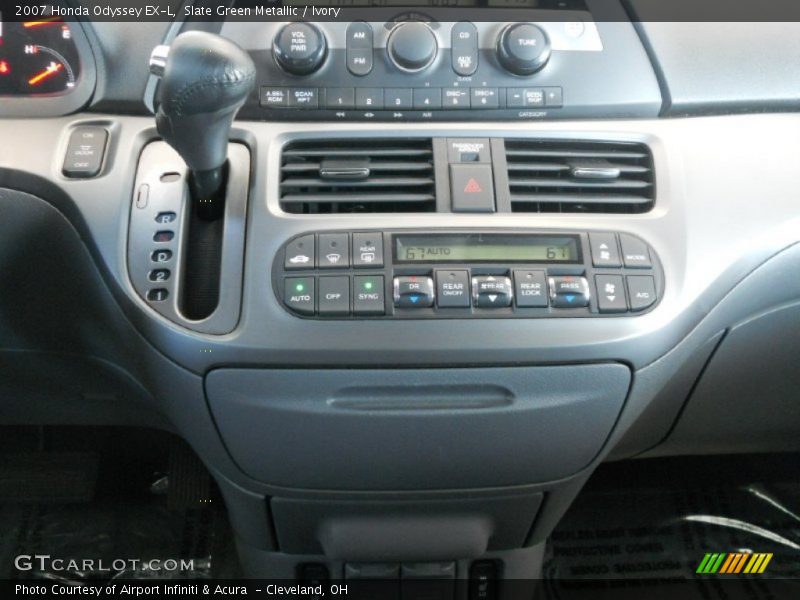 Slate Green Metallic / Ivory 2007 Honda Odyssey EX-L