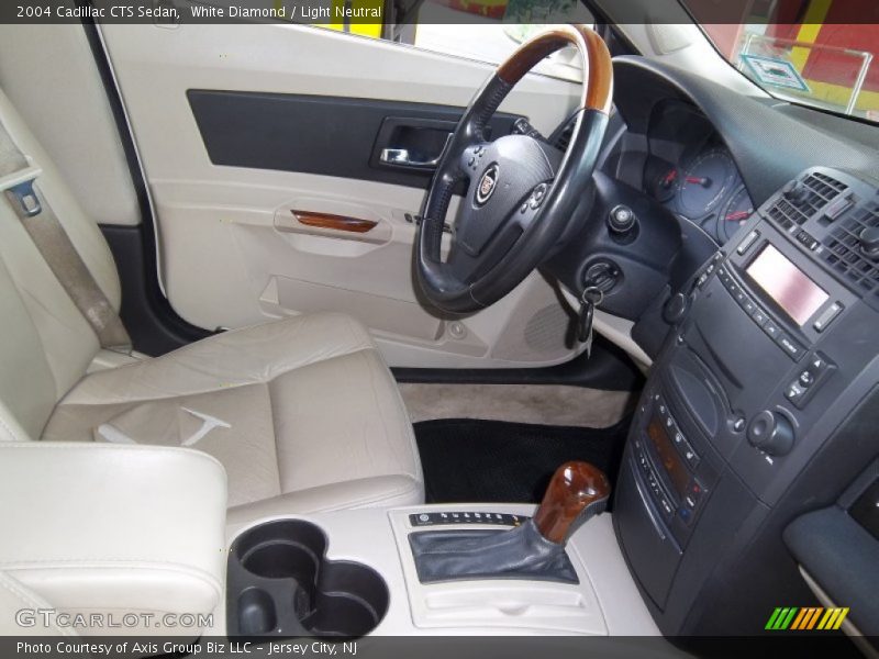 White Diamond / Light Neutral 2004 Cadillac CTS Sedan