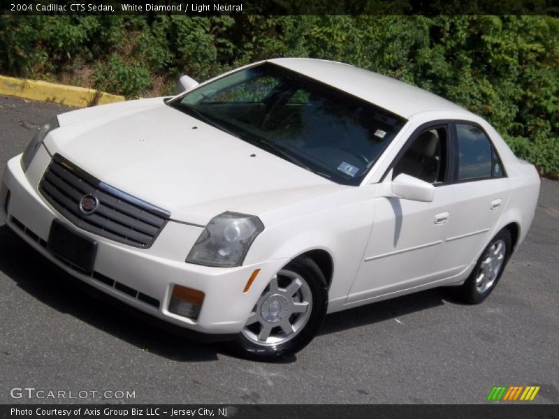 White Diamond / Light Neutral 2004 Cadillac CTS Sedan