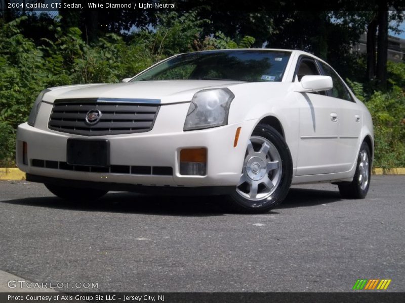 White Diamond / Light Neutral 2004 Cadillac CTS Sedan