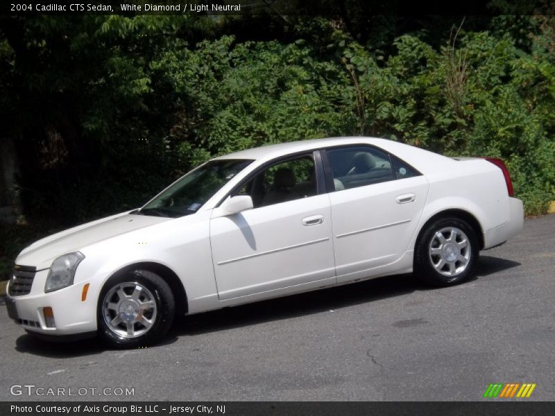 White Diamond / Light Neutral 2004 Cadillac CTS Sedan