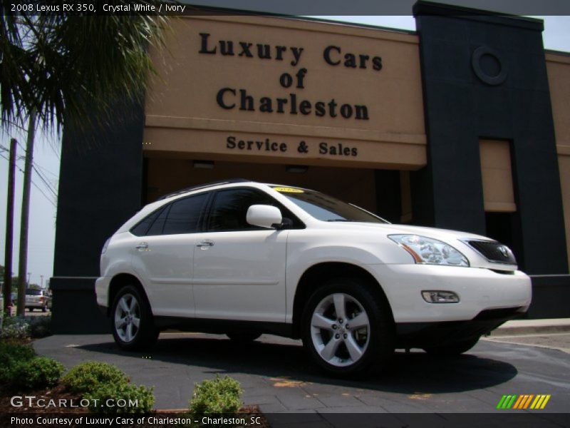 Crystal White / Ivory 2008 Lexus RX 350