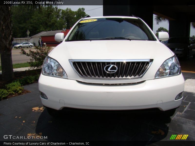 Crystal White / Ivory 2008 Lexus RX 350