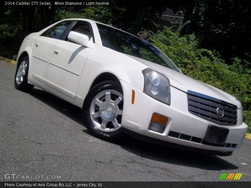 White Diamond / Light Neutral 2004 Cadillac CTS Sedan