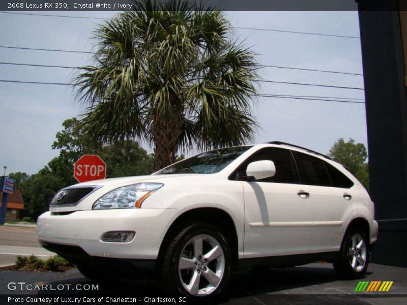 Crystal White / Ivory 2008 Lexus RX 350