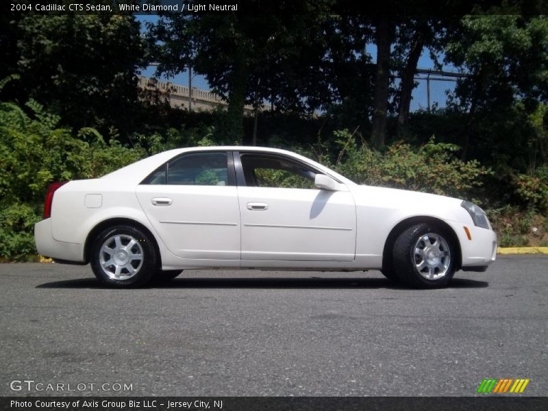 White Diamond / Light Neutral 2004 Cadillac CTS Sedan