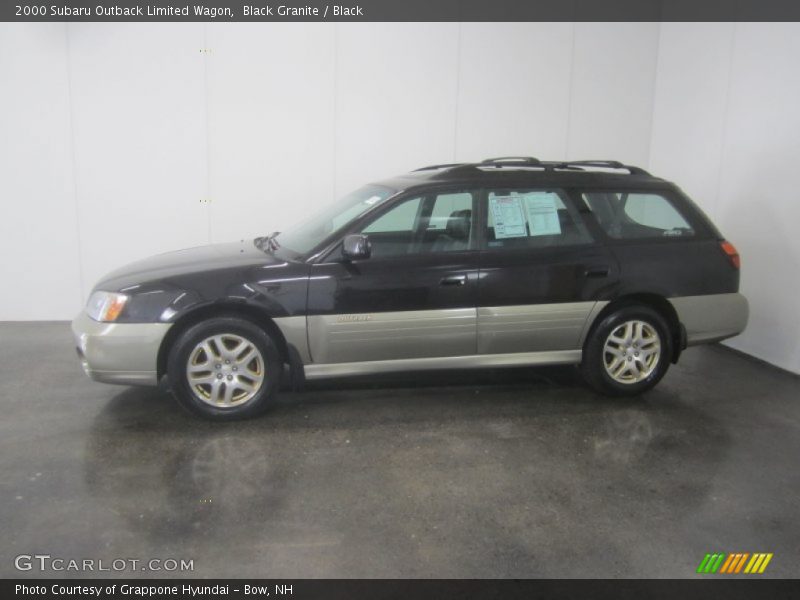 Black Granite / Black 2000 Subaru Outback Limited Wagon