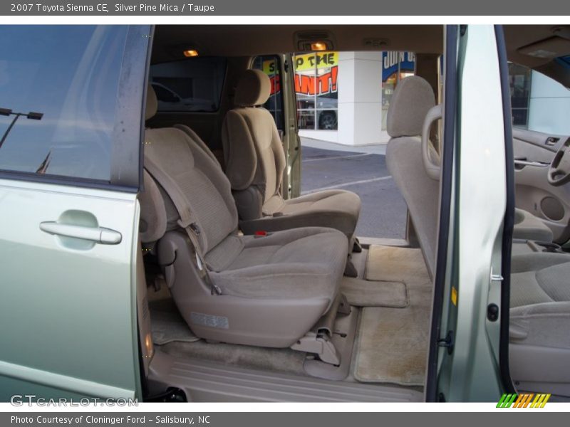 Silver Pine Mica / Taupe 2007 Toyota Sienna CE