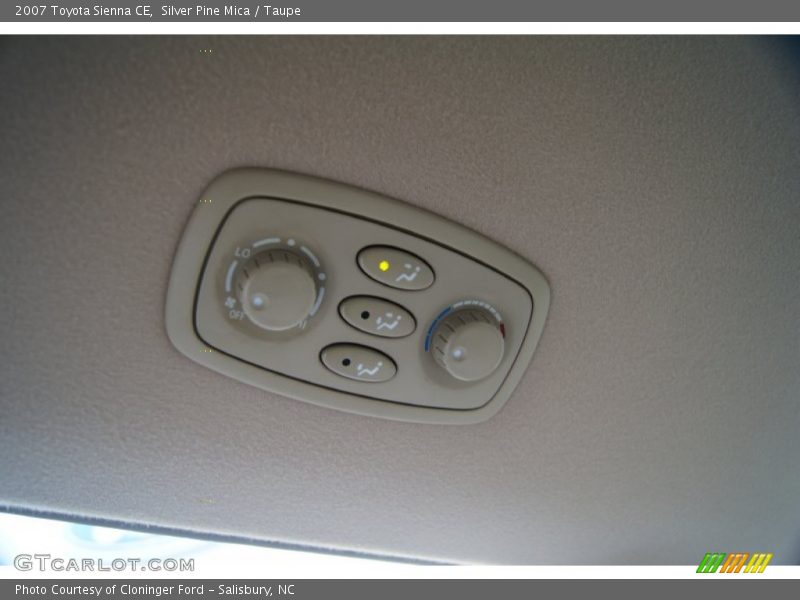 Silver Pine Mica / Taupe 2007 Toyota Sienna CE