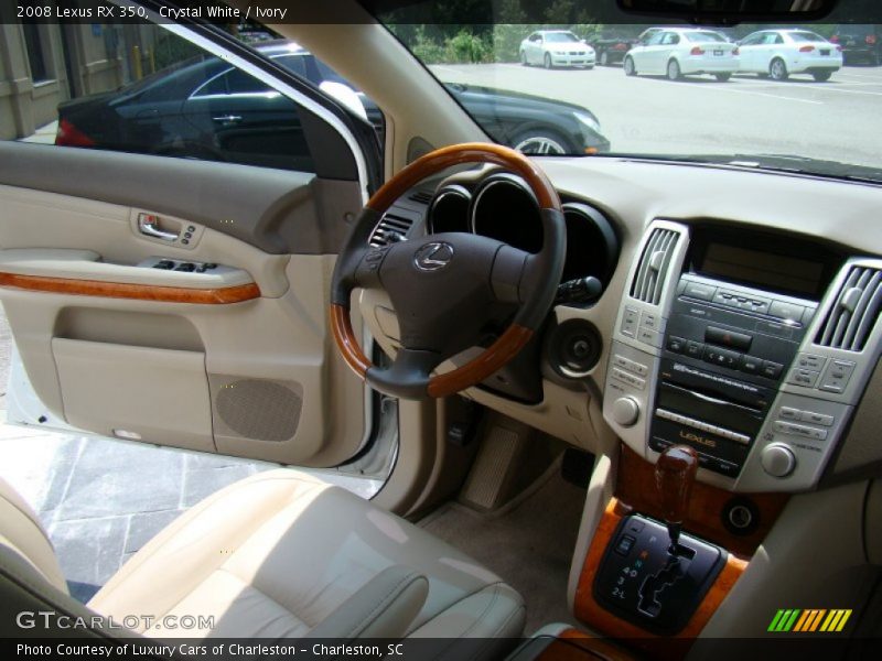 Crystal White / Ivory 2008 Lexus RX 350